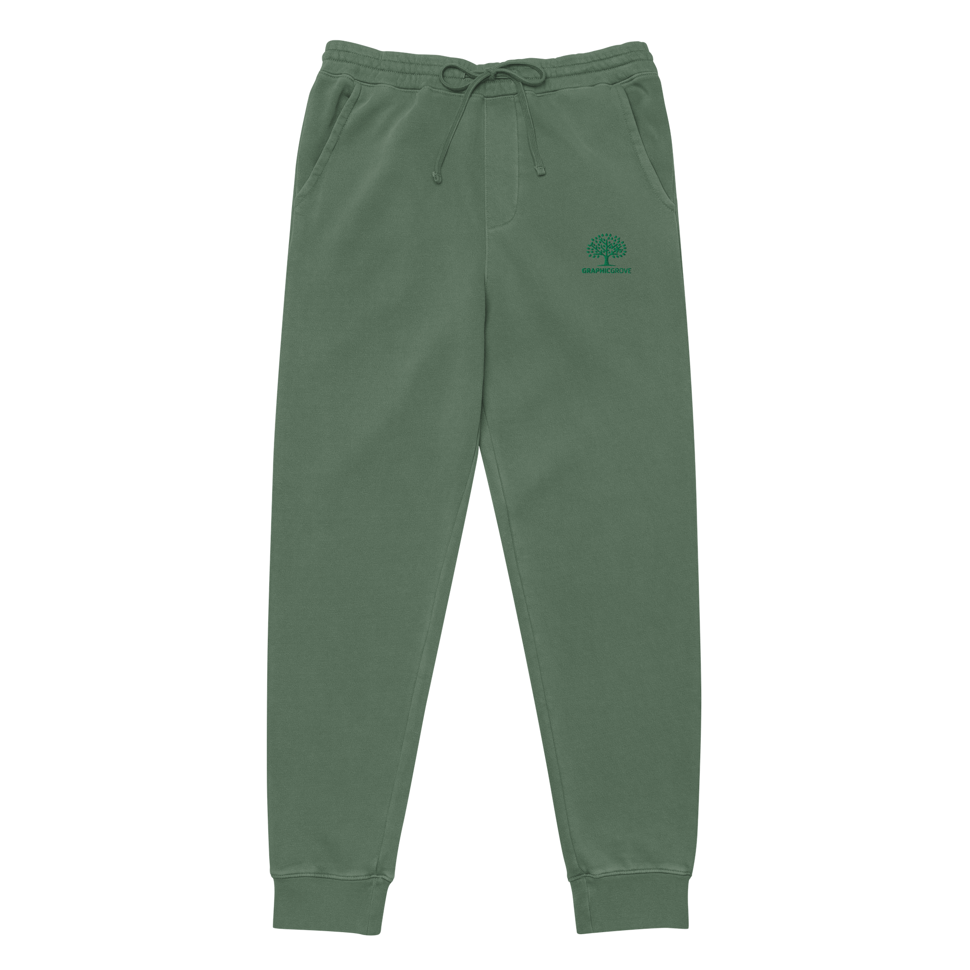 TDS Music Pigment Dyed Joggers - Graphic Grove Tree Design product image (2)