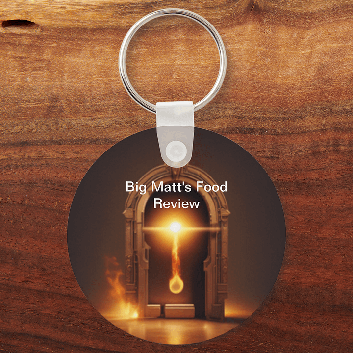 Big Matt's Food Review and Music Key Chain product image (1)