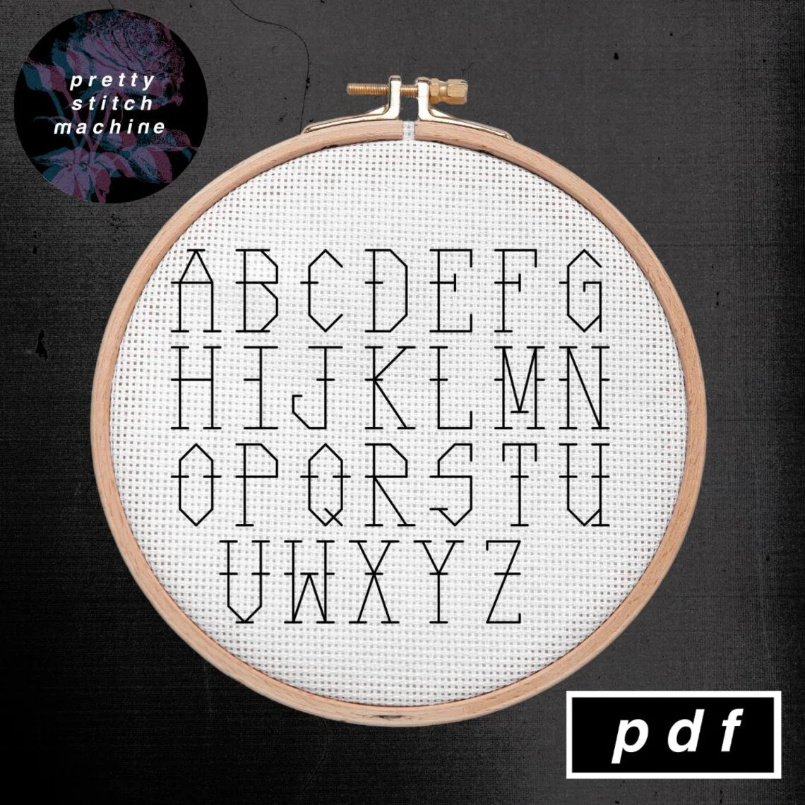 Traditional Florals Sugar Plum Spice Christmas Stocking Pattern Set product image (4)