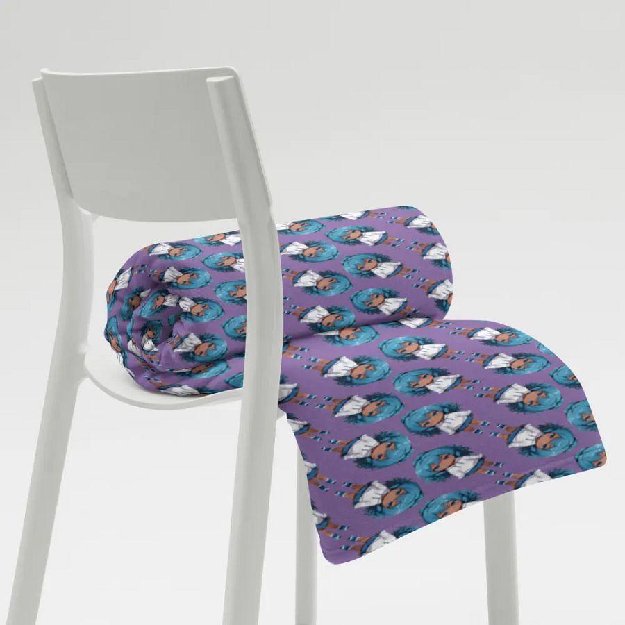 Chibi Full Dive Throw Blanket product image (7)