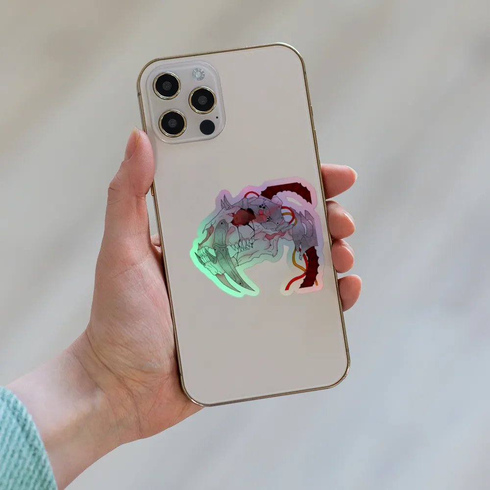 TheHatedOne Sticker (Red) V2 product image (6)