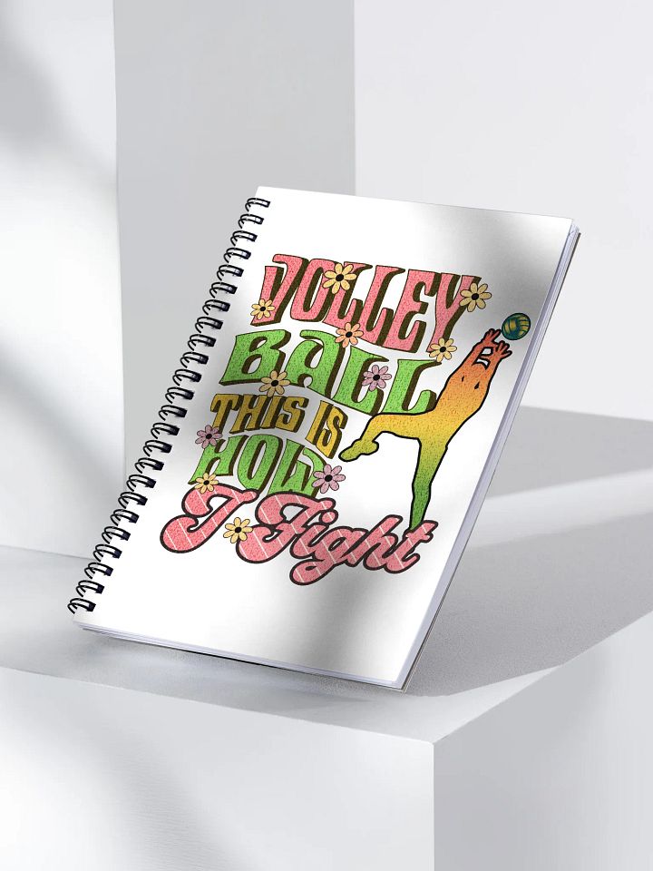 This Is How I Fight Like a Volleyball Champion Notebook product image (2)