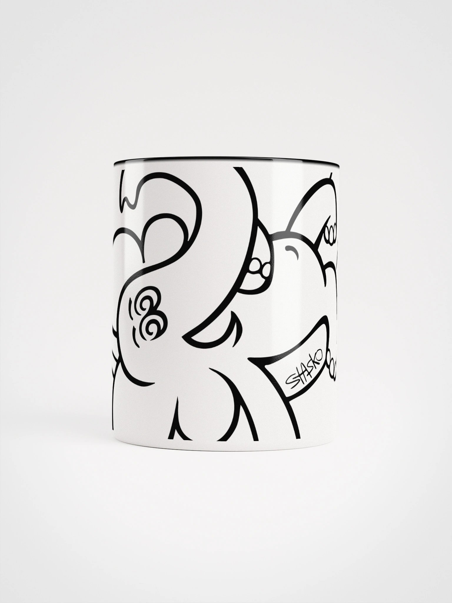 Black Hammock Elephant Mug product image (1)