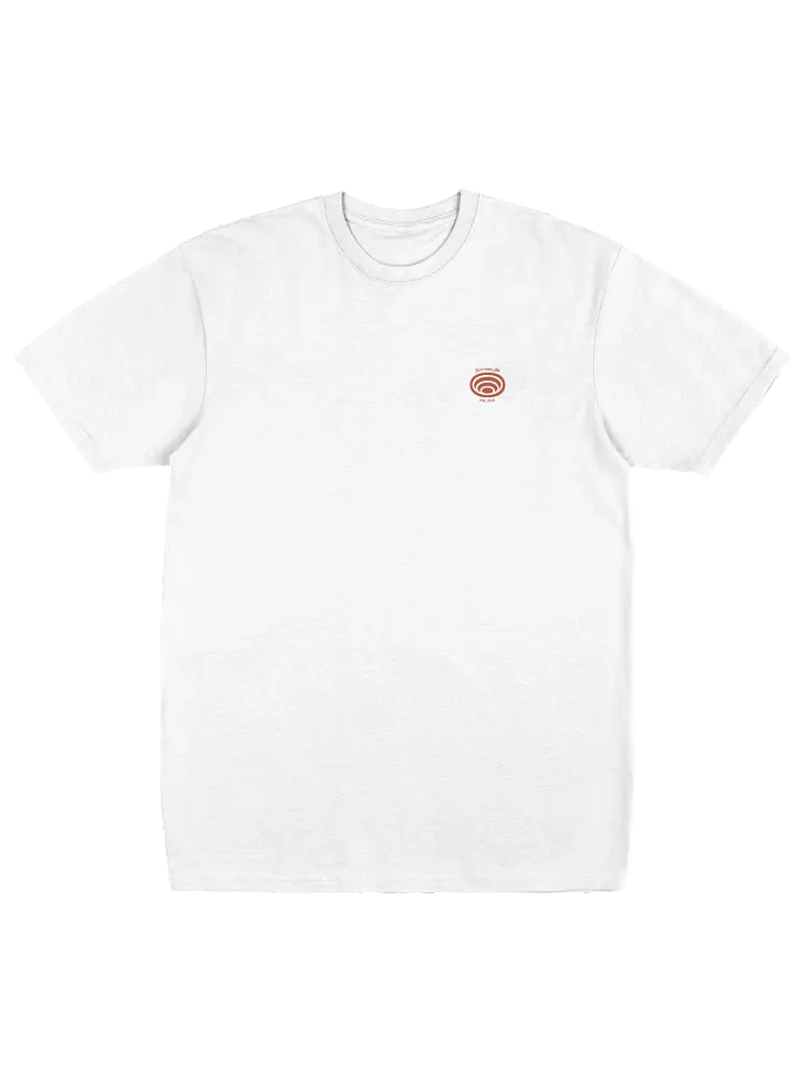 Flow State Small Emblem T-Shirt (White) product image (1)