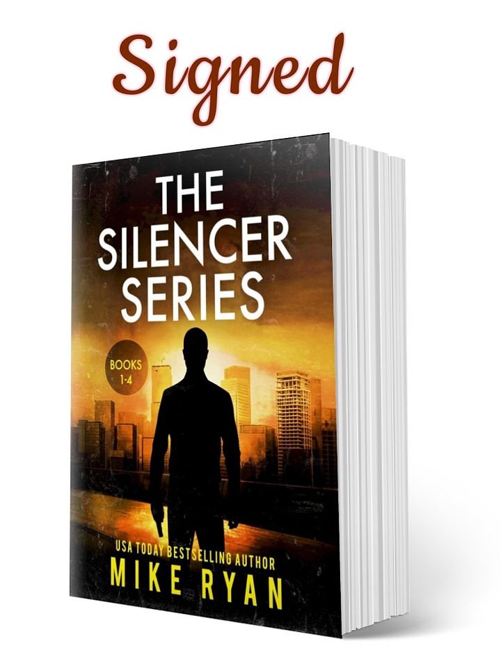 The Silencer Series Books 1-4 Paperback - Signed product image (1)