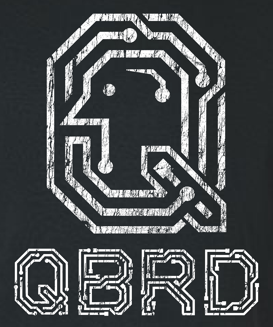 QBRD Vintage Logo Screen Printed Jersey Tee product image (1)