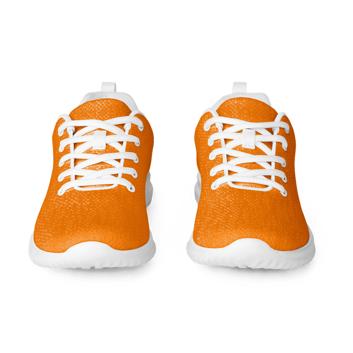Men's Plain Color Orange Sneakers product image (2)