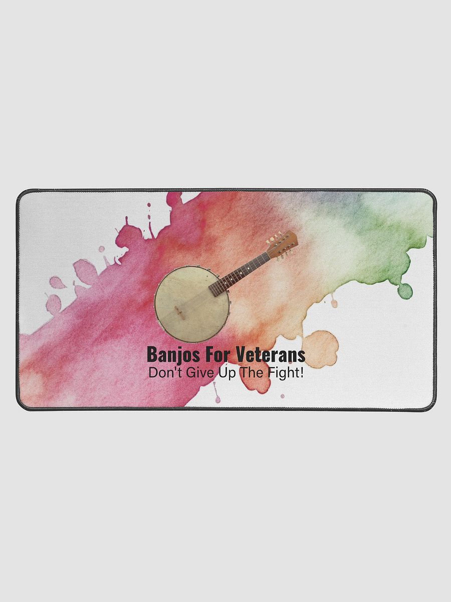Banjos For Veterans (B4V) Artwork Desk Mat 15.5