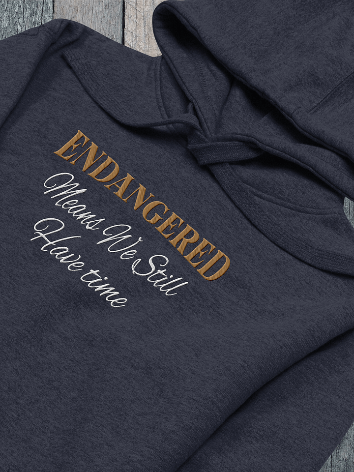 Endangered Means We Still Have Time Unisex Premium Hoodie product image (2)