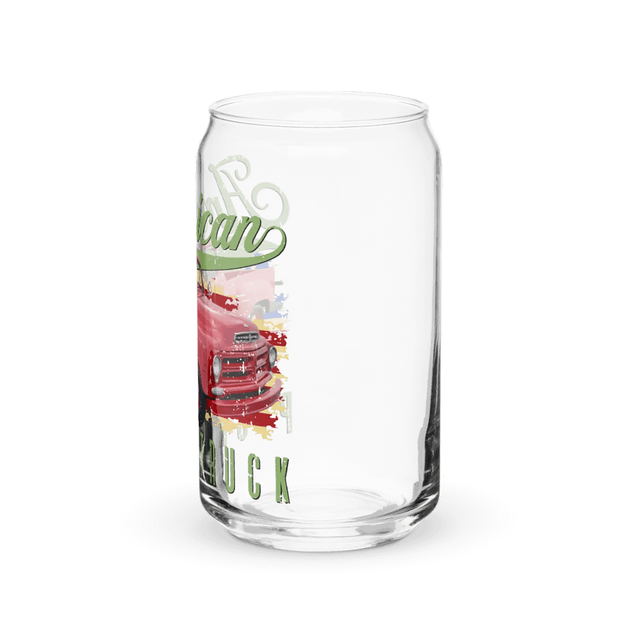 American Pickup Truck Men Women Adults Teens Kids Boys Girls Drinking Glass product image (39)