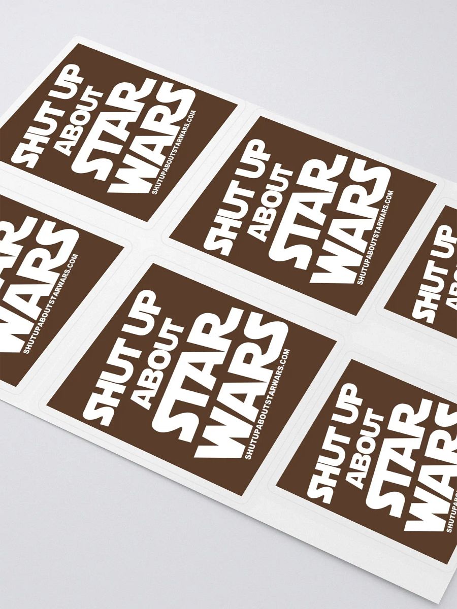 Shutup About St@r W@rs stickers product image (3)