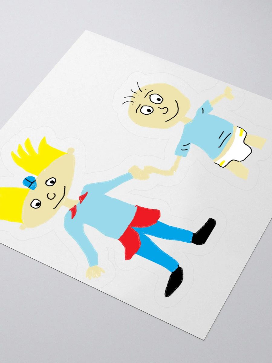 Arnold and Tommy Sticker product image (6)