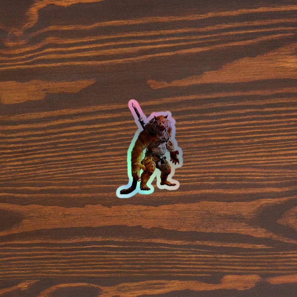 Bloody Hell Holo Sticker GJX product image (5)