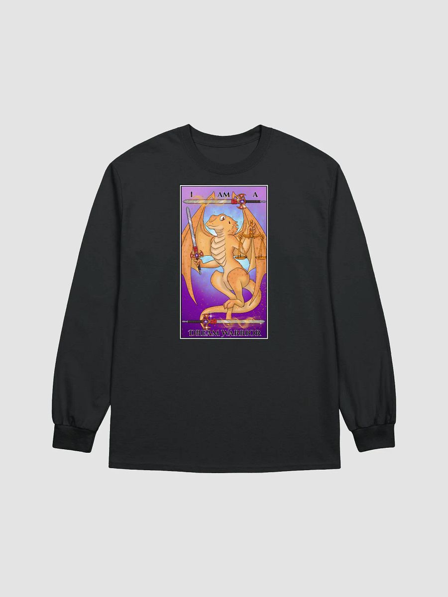 Day of the Dragon "Justice" Tarot Card Long Sleeve Shirt product image (3)