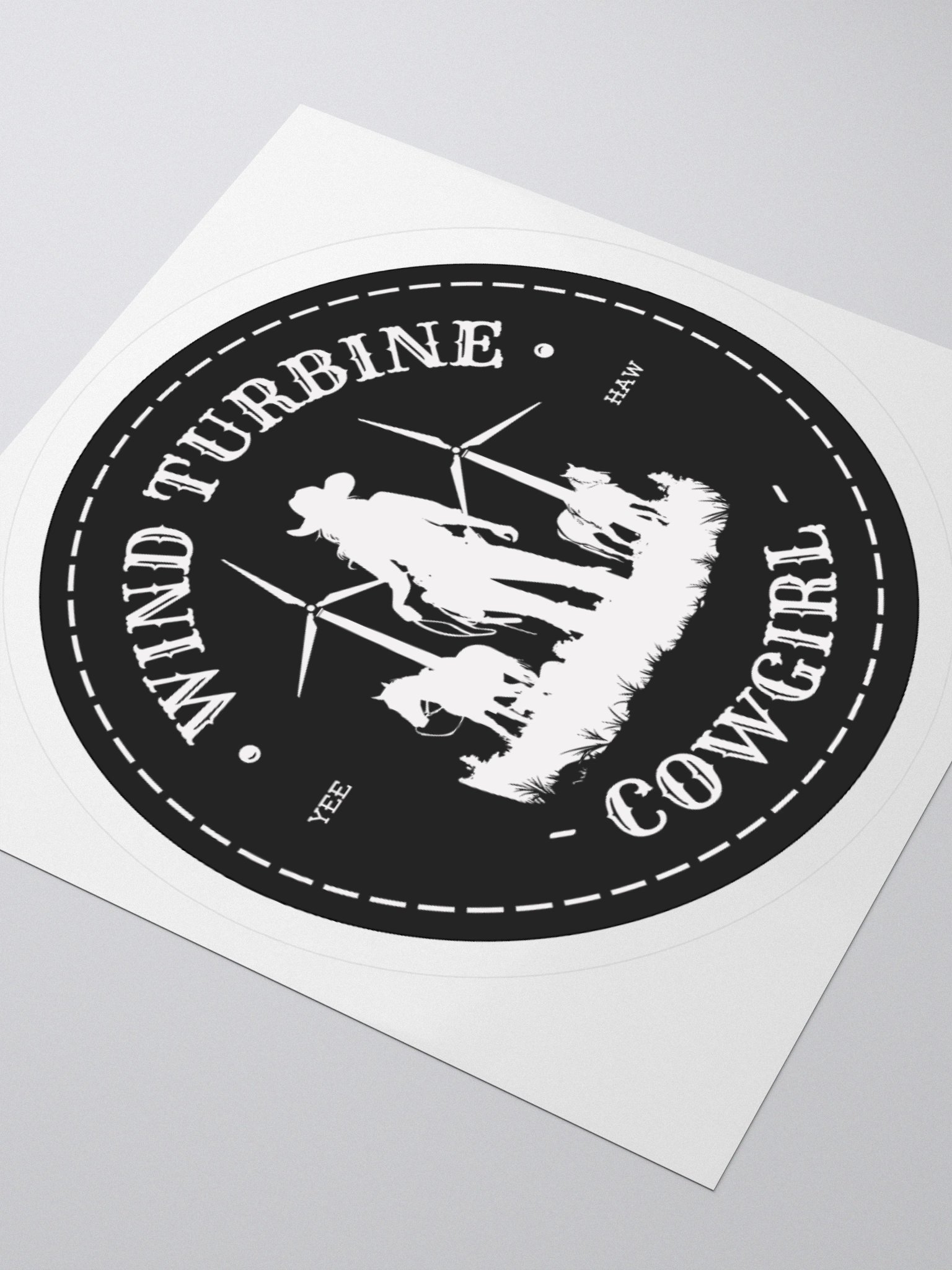 Wind Cowgirl Sticker product image (8)