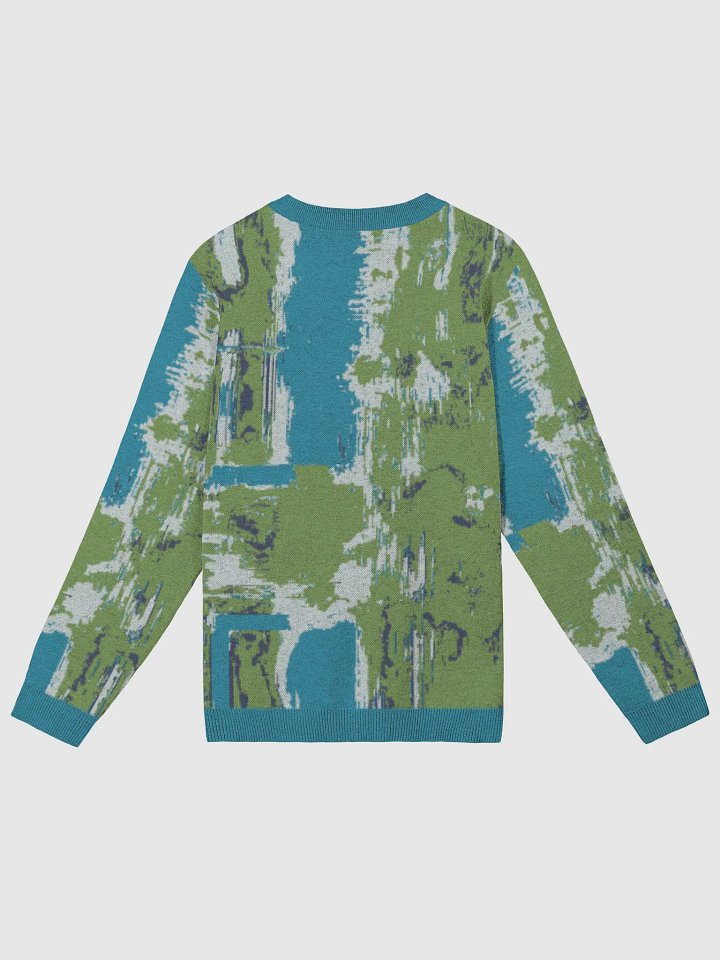 Pasto Paint Glitch Jacquard Crewneck Sweater product image (2)