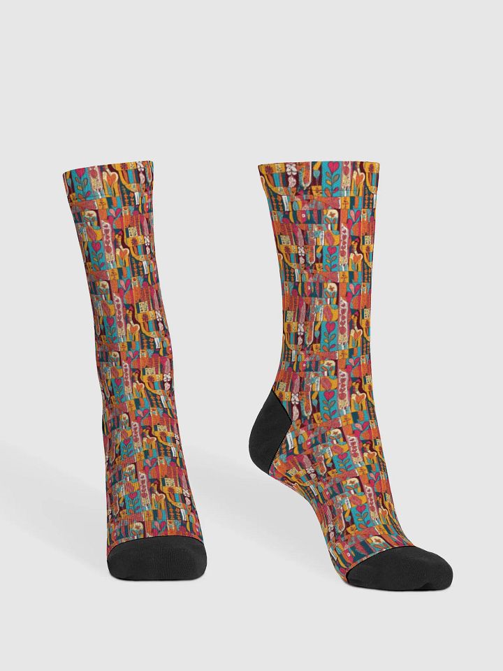 Psychedelic Harmony Crew Socks product image (2)
