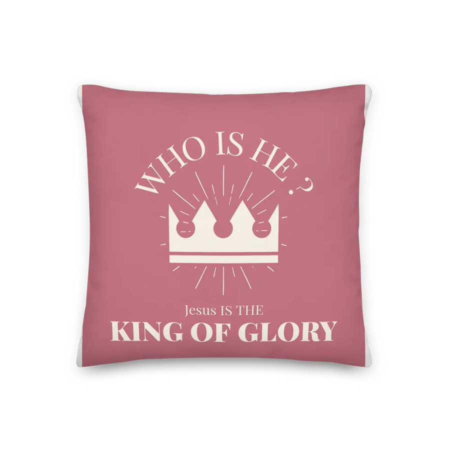 King of Glory Jesus Pillow product image (1)