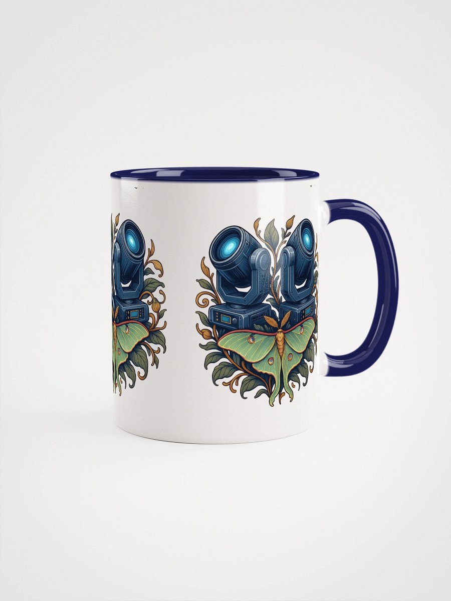 Theatrically Jerry: "Luna Moth" Moving Head Light Ceramic Mug product image (2)