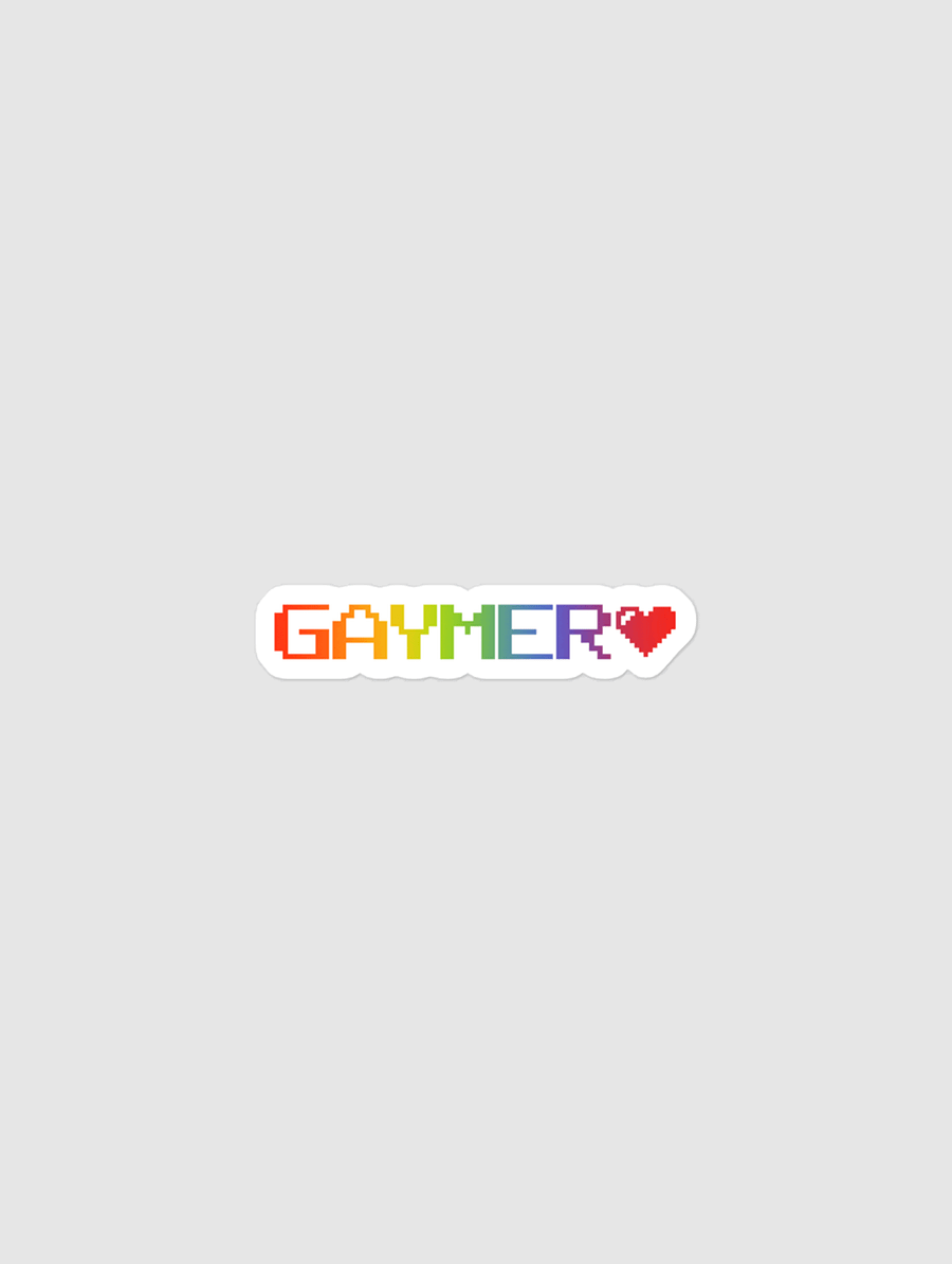 gaymer // sticker product image (1)