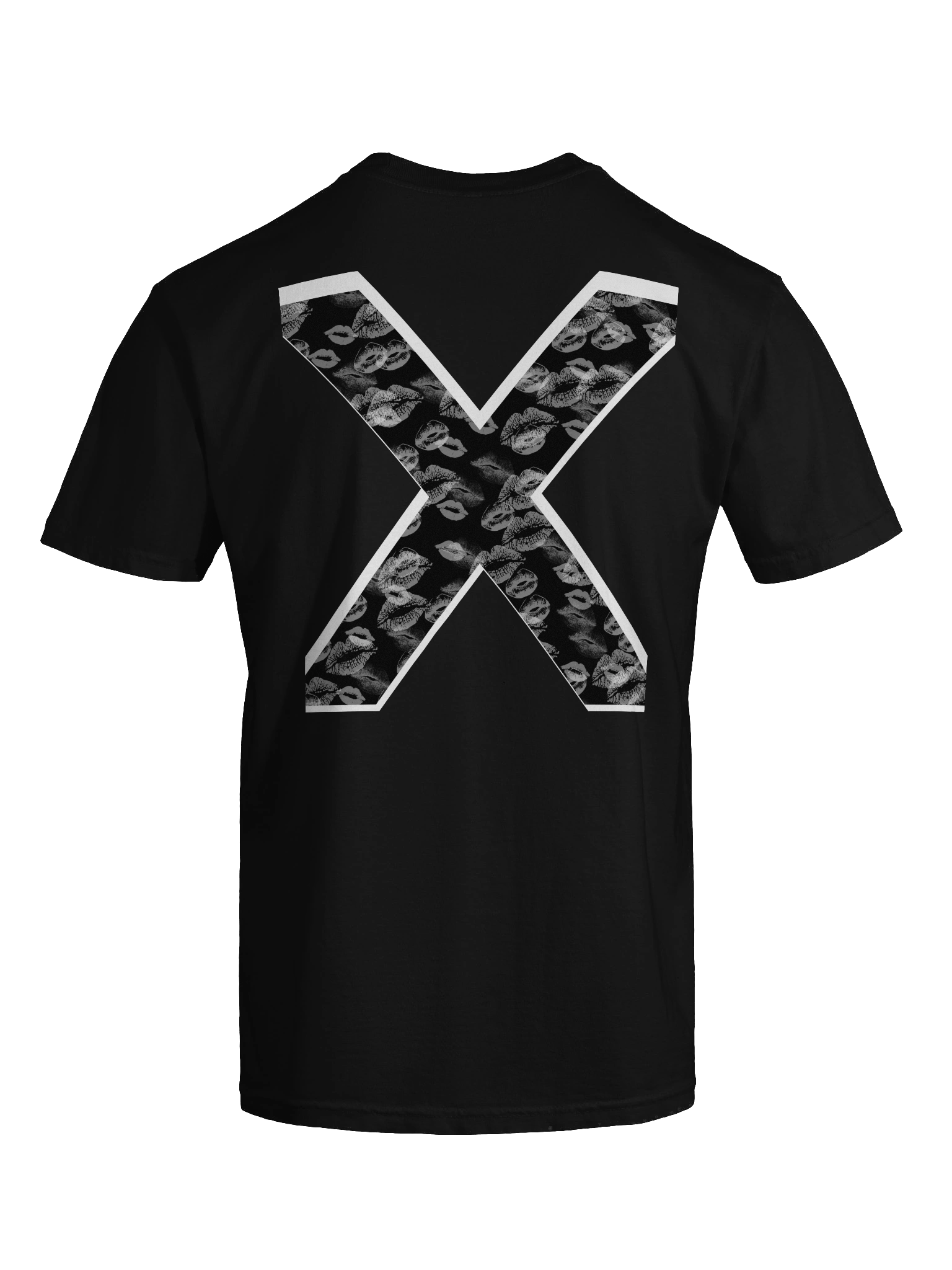 Black X White Lipstick Kisses | Shirt product image (4)