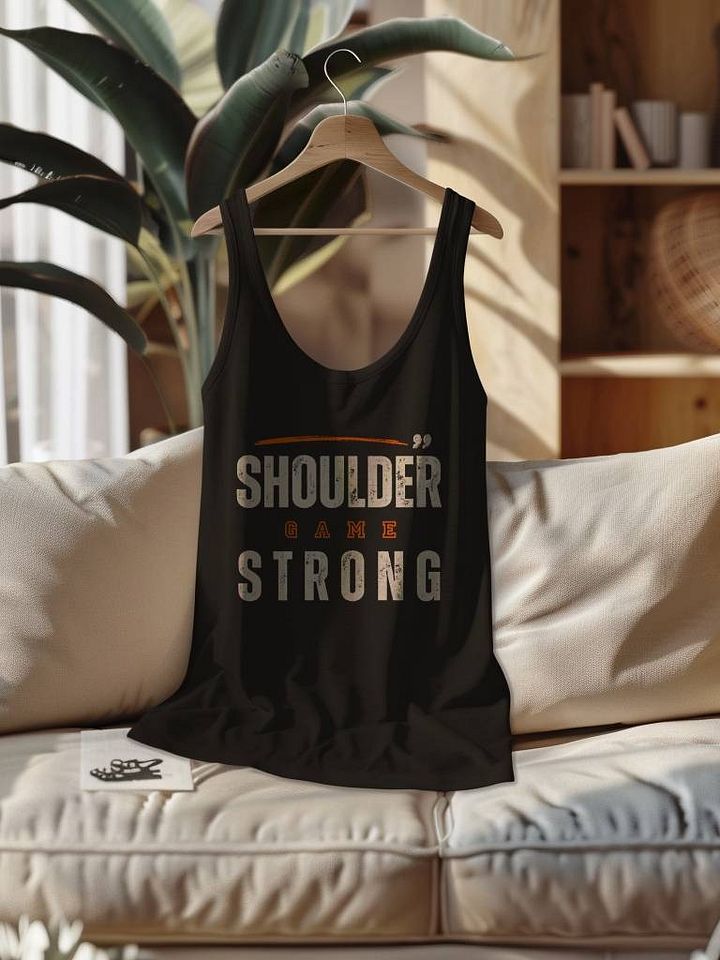 Shoulder Workout Tank Top Unisex I Funny Quote Jersey I Gym Wear product image (1)