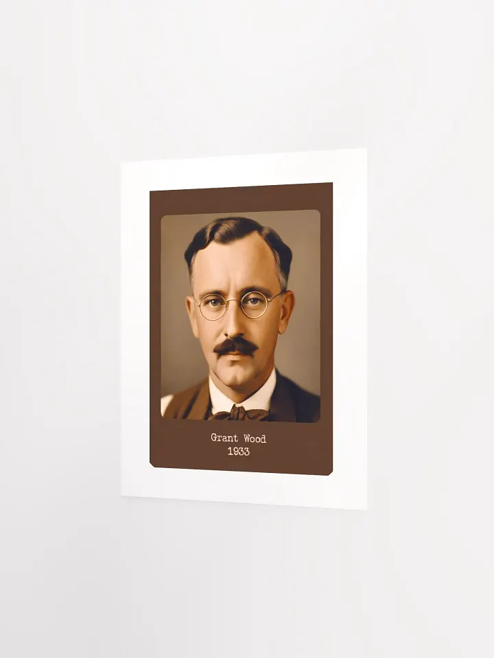 Grant Wood 1933 - Print product image (2)