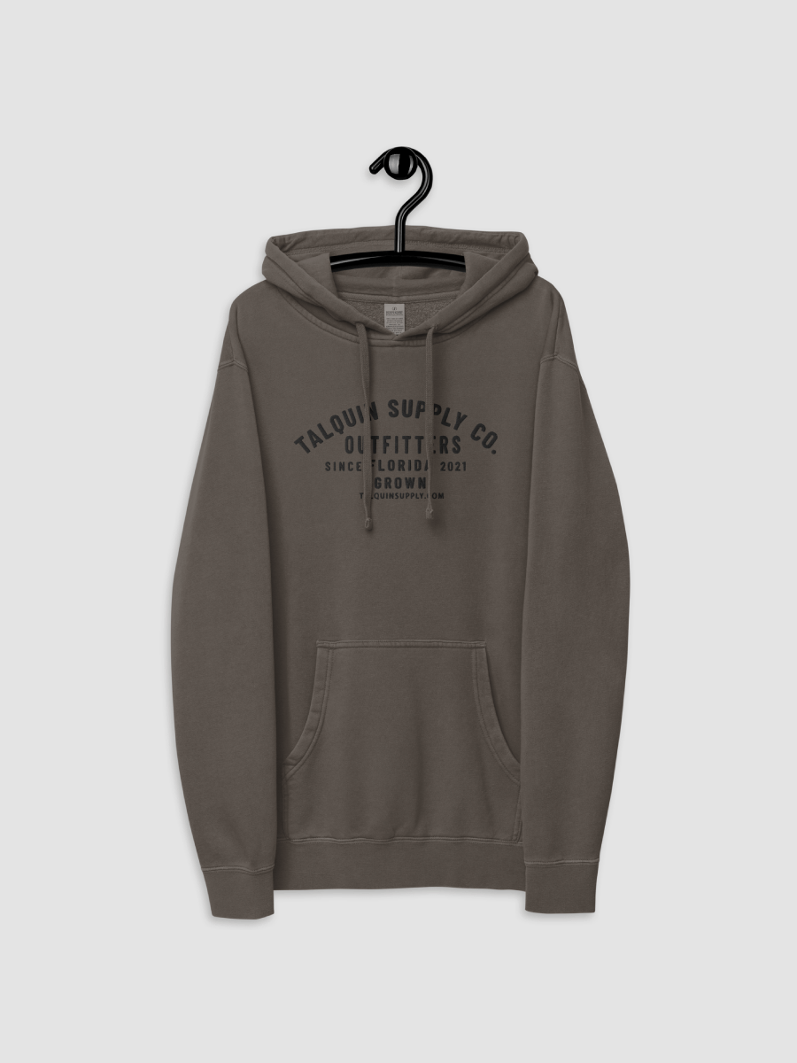 Talquin Embroidered Pigment Dyed Hoodie product image (5)