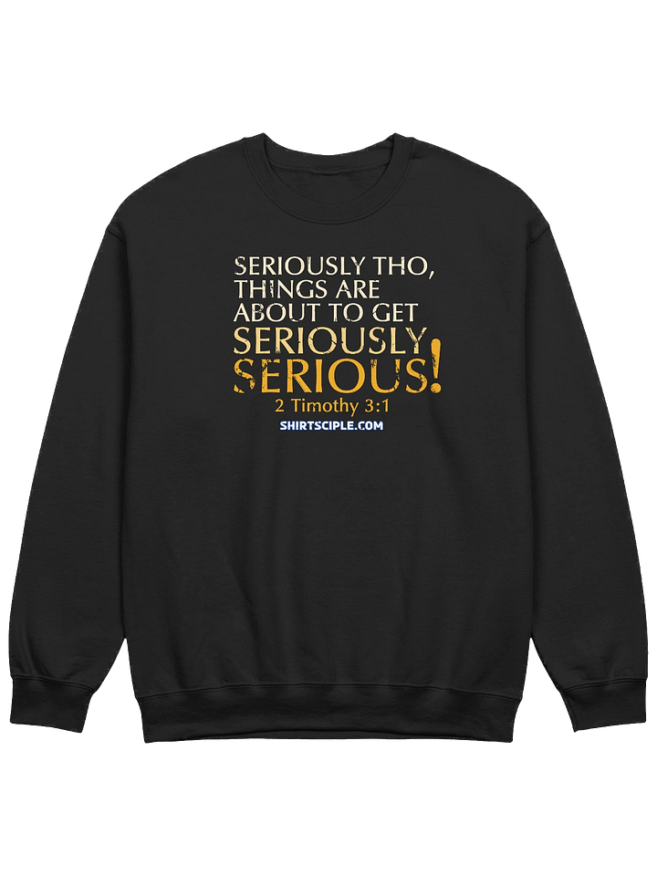 Seriously Serious Sweatshirt product image (3)