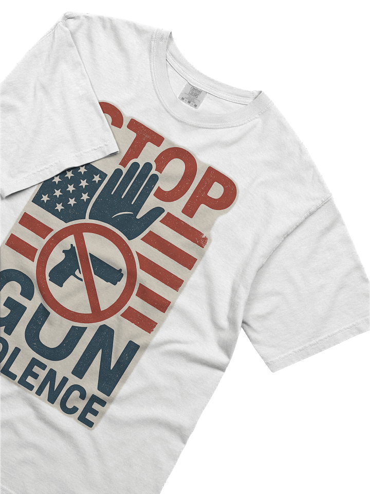 Stop Gun Violence Tee – Void Thread Edition product image (22)