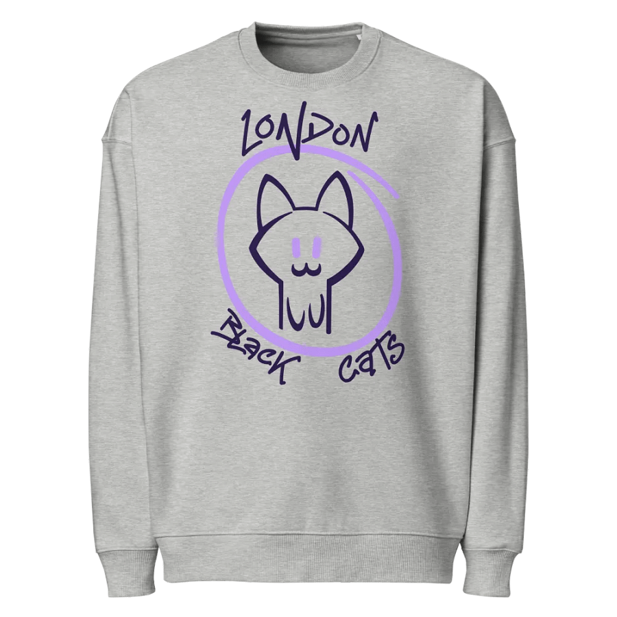 Black Cats Oversized Sweatshirt product image (1)
