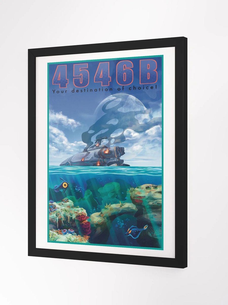4546B Subnautica poster (Framed) product image (2)