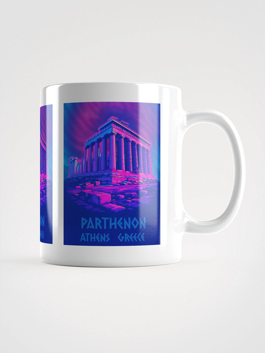 Neon Chill Wave Parthenon Athens Mug product image (2)