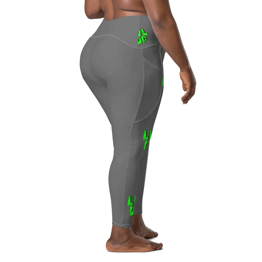LVL UP Grey Yoga Pants product image (6)