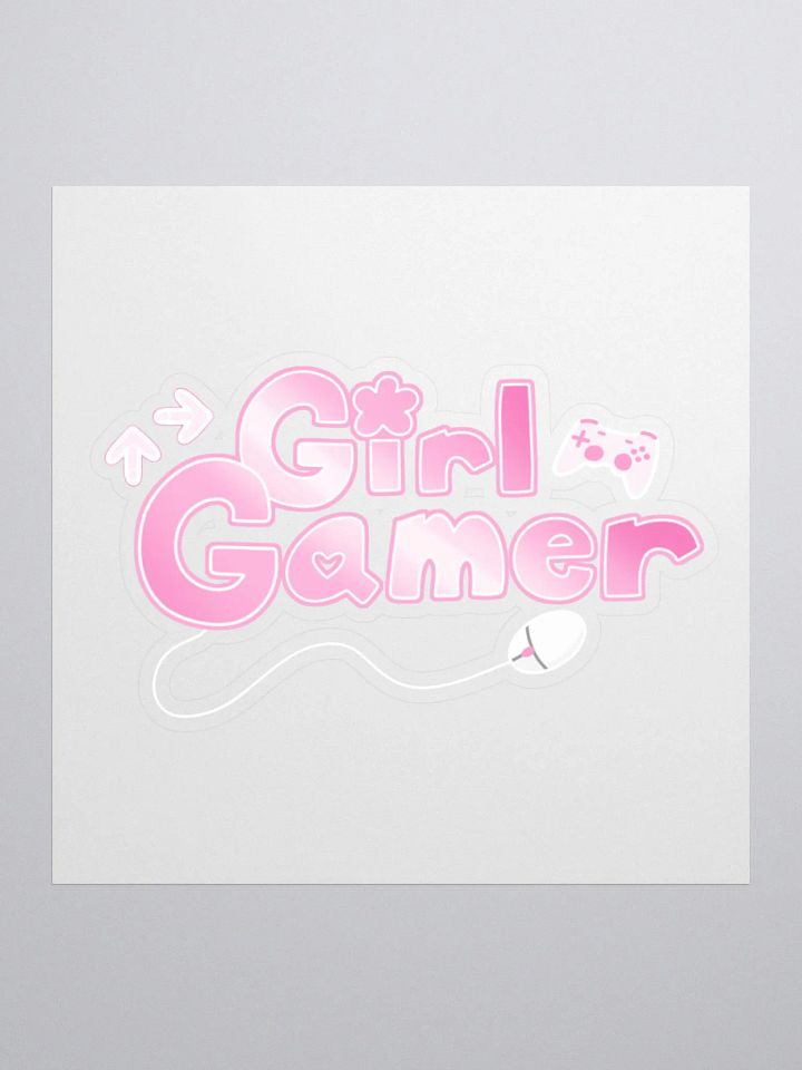 Girl Gamer Sticker product image (1)
