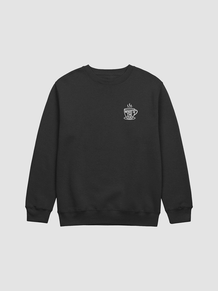 What's The Tea? Crewneck - Black product image (1)