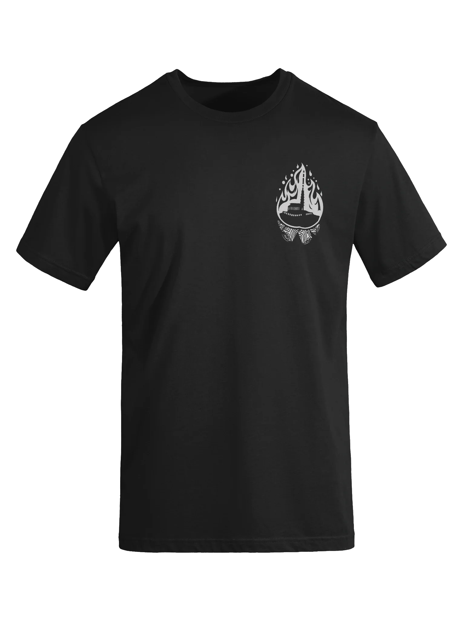 FIRESIDE II T-Shirt (Black) product image (8)