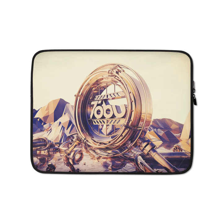 Tobu Laptop Sleeve 3D Industrial Logo product image (1)