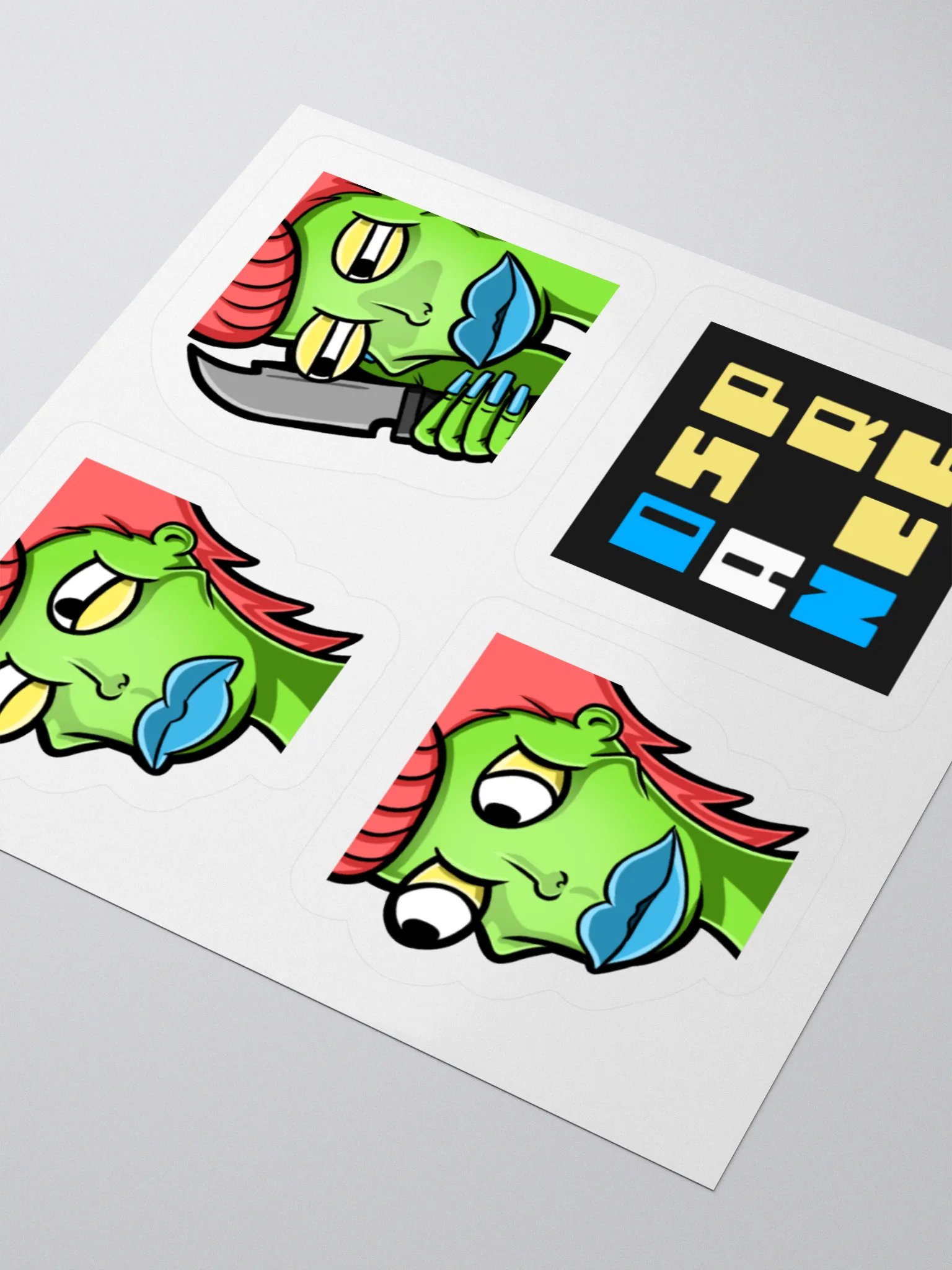Tabitha Emote Sticker Sheet product image (8)