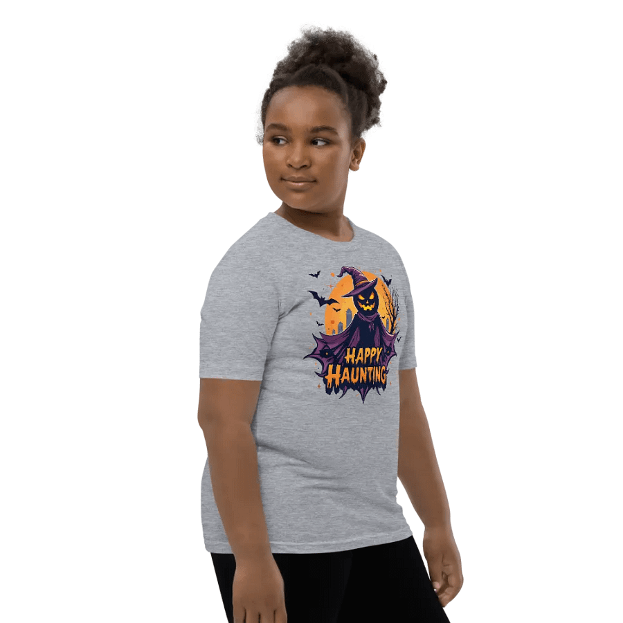 Happy Haunting Youth T-Shirt product image (27)