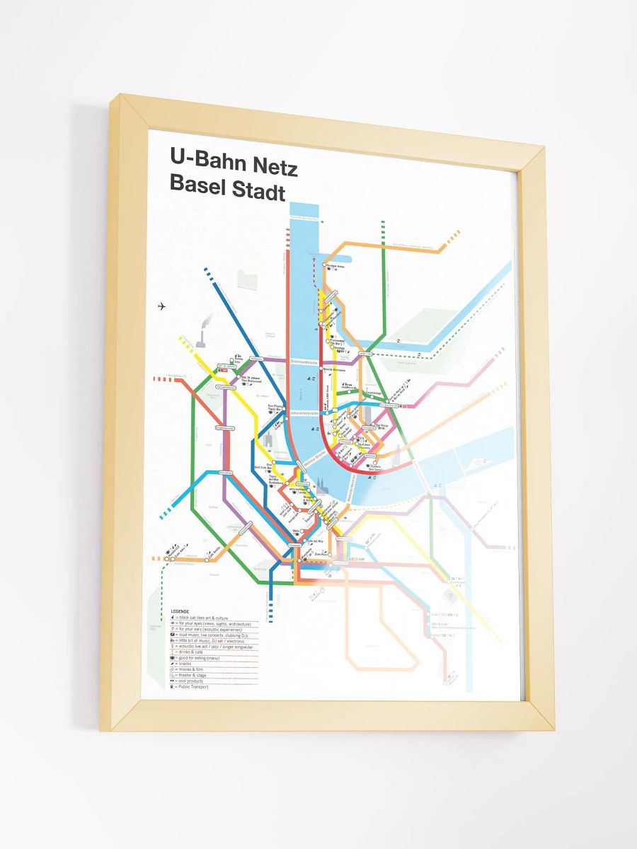 U-BAHN • framed Poster • collectors edition ⭐️⭐️⭐️⭐️⭐️ product image (11)