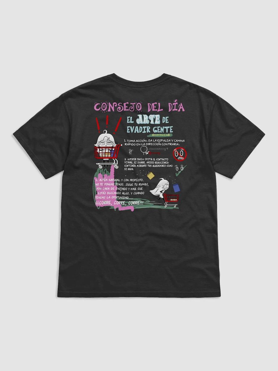 Consejo del día T-Shirt Negra product image (2)
