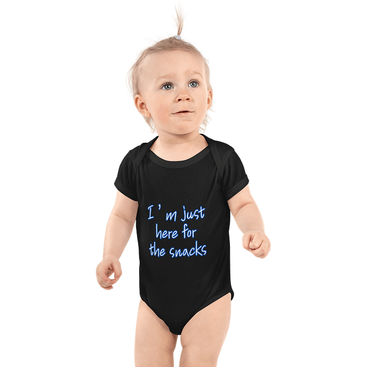 Snack Lover Baby Bodysuit product image (1)
