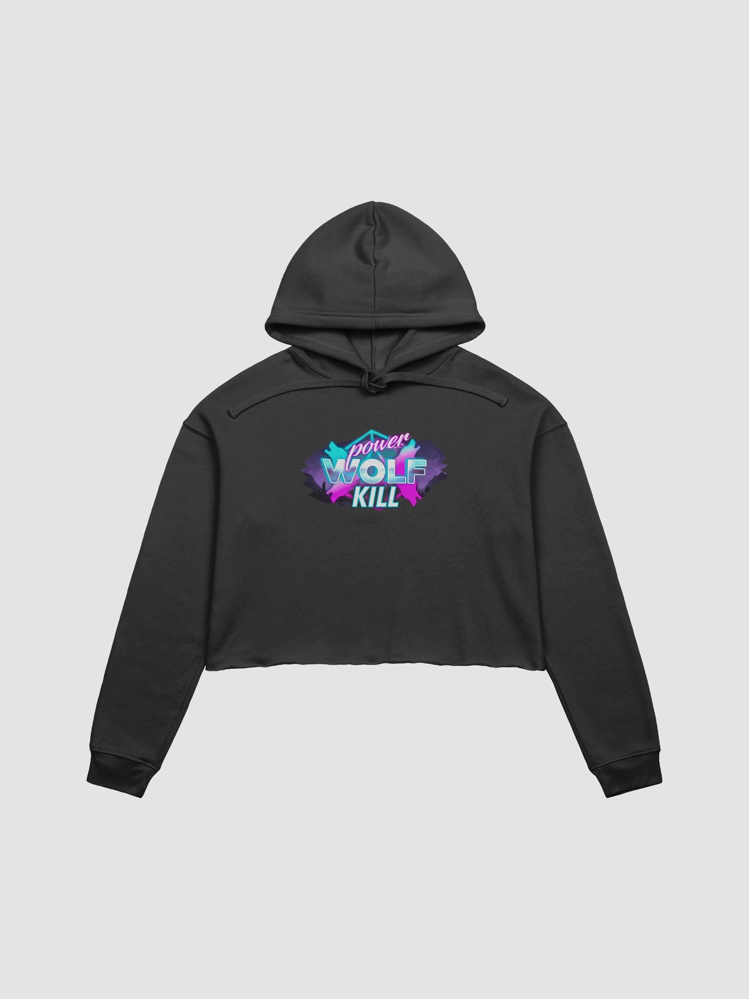 Power Wolf Kill Crop Hoodie product image (2)