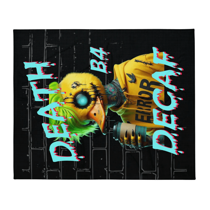 Death B4 Decaf Throw Blanket product image (2)