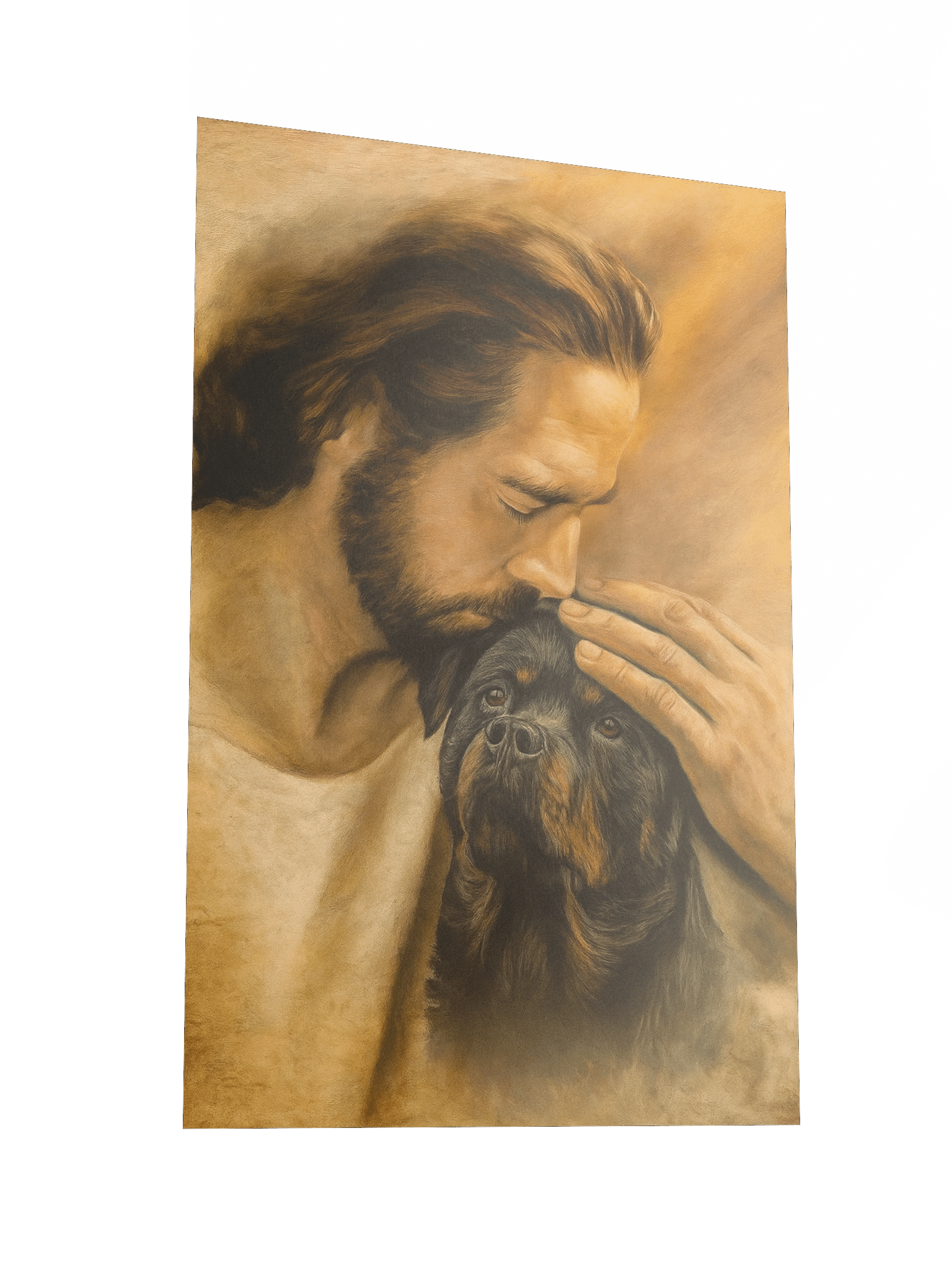 Rottweiler & Jesus Poster product image (4)