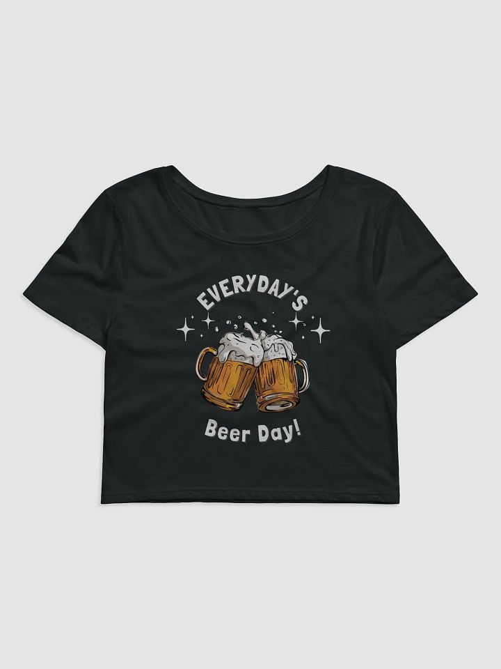 Beer Day Women's Crop Tee product image (2)