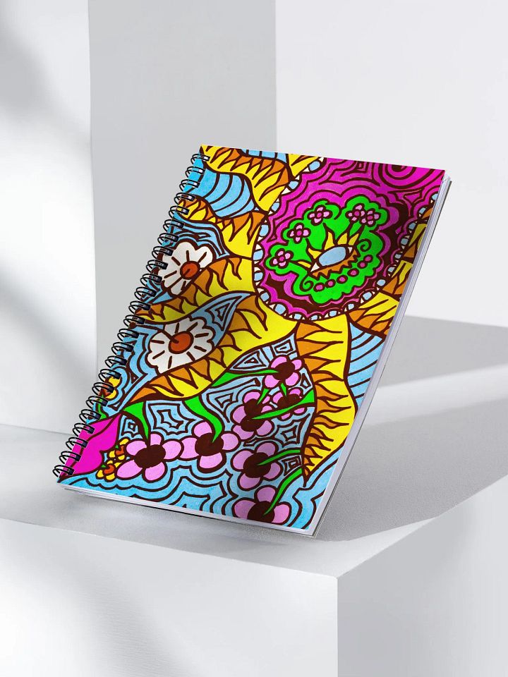 Floral Dreams Spiral Notebook product image (2)