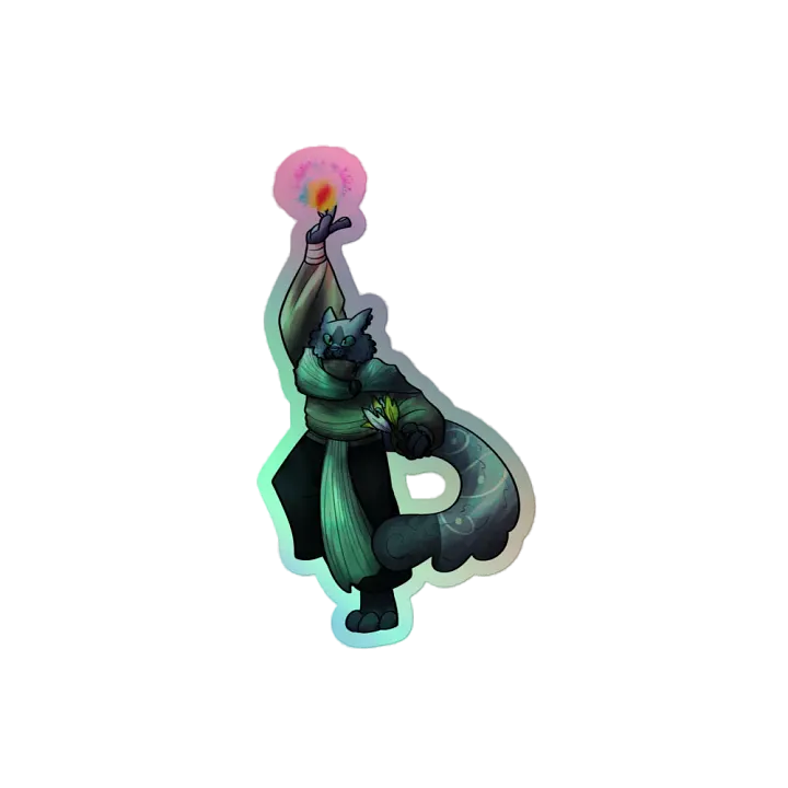 "Spellcasting" sticker (holographic) product image (2)