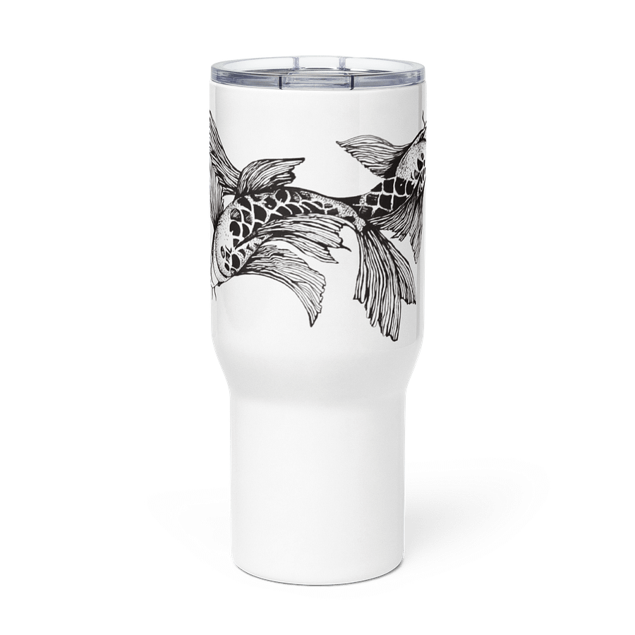 Koi Fish - Travel Mug with a Handle product image (3)